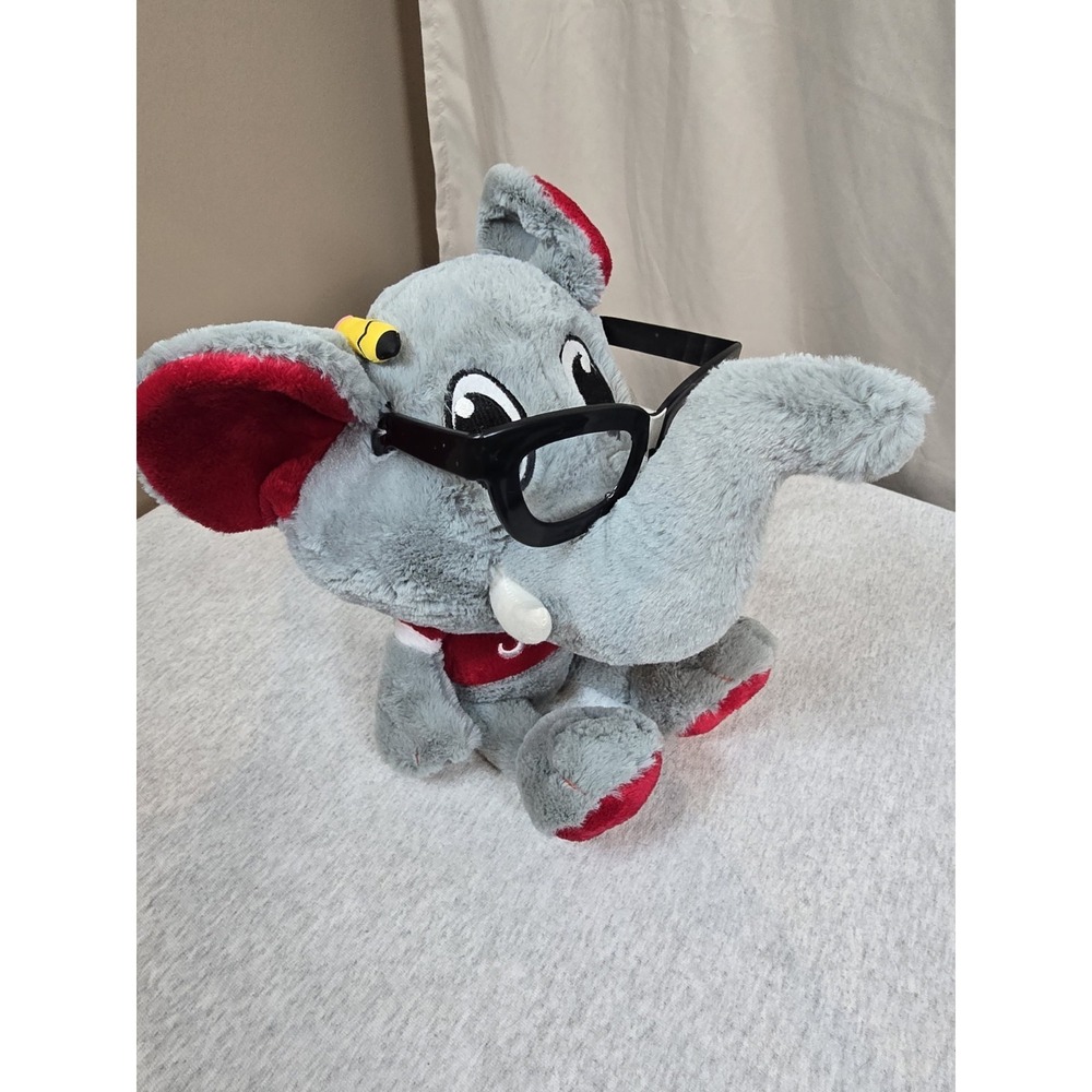 Big Al Alabama Elephant Plush, Student Al, Rare Find, Crimson Tide